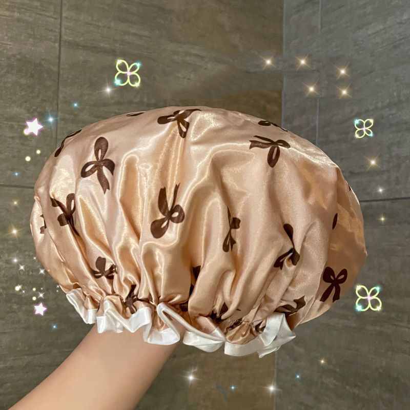 Home Essentials Bathroom Accessories - 2/3/5 шт. Двухслойная водонепроницаемая шапочка для