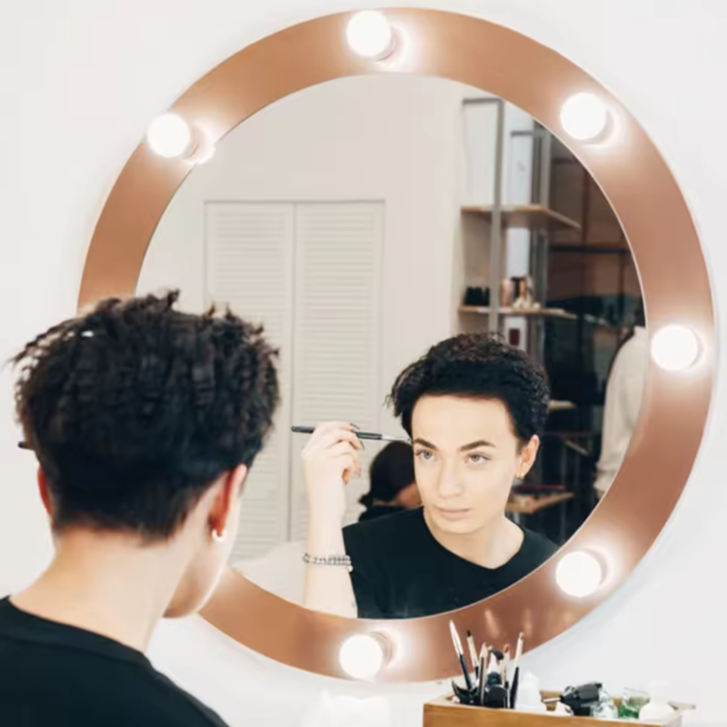 Bathroom Cabinet Mirror - Светодиодные лампы для макияжа LED Lady