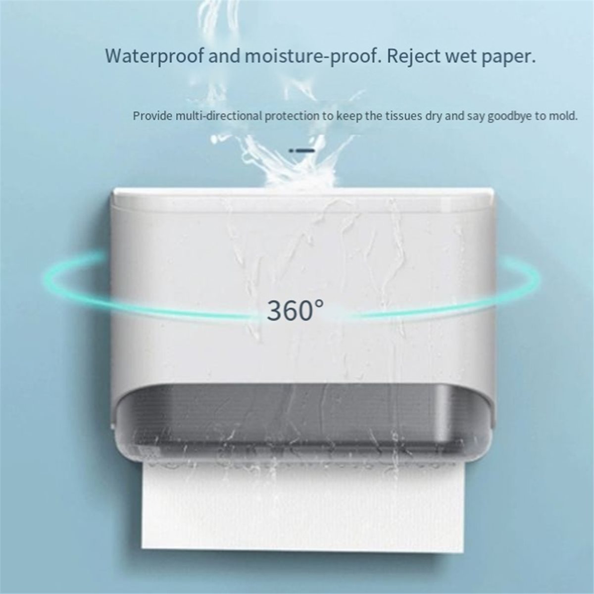 Home Bathroom Towel Dispenser - Настенный диспенсер для бумажных полотенец, классический