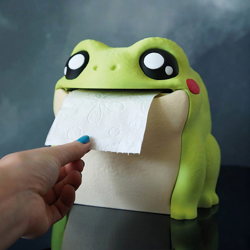 Home Bathroom Towel Dispenser - Забавная коробка для салфеток в виде