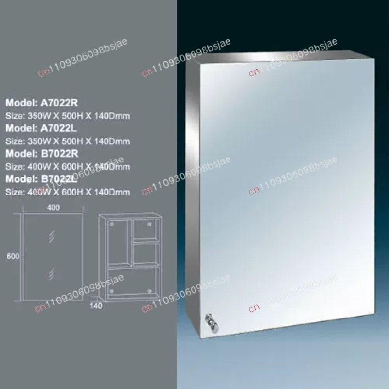 Зеркальный шкаф из нержавеющей – обзор и цена Bathroom Cabinet Mirror