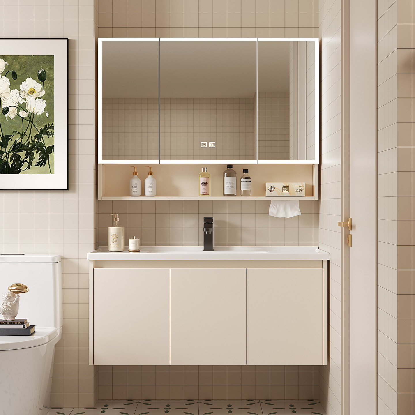 Умный настенный зеркальный шка – обзор и цена Bathroom Cabinet Mirror
