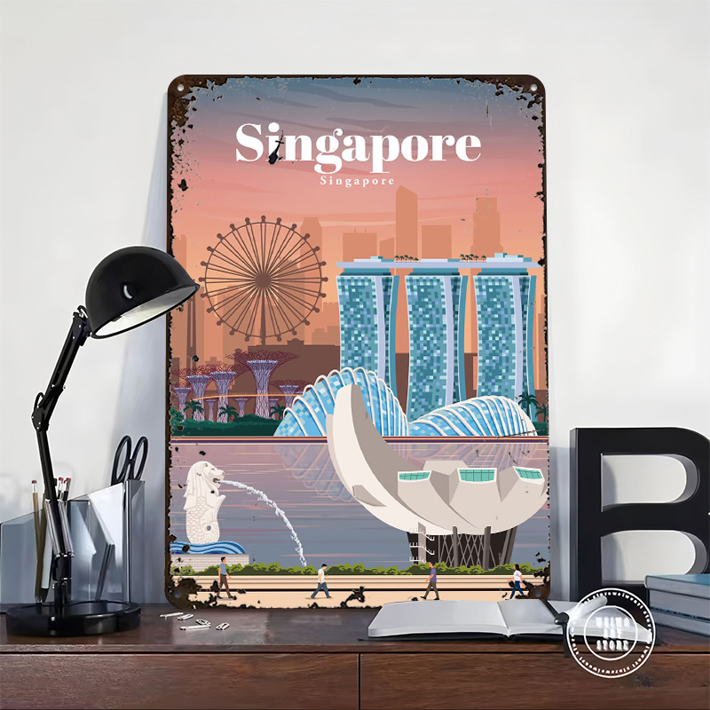 Печатные плакаты «Путешествие  – обзор и цена Home And Bathroom Singapore