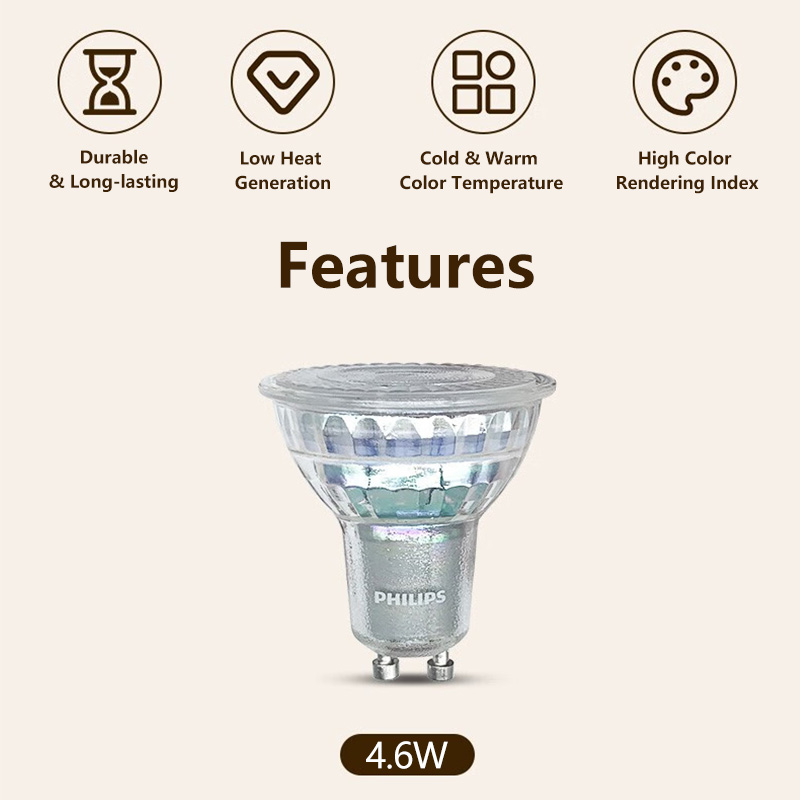 Philips LED GU10 PAR16 Essenti – обзор и цена Philips Bulb Led Classic
