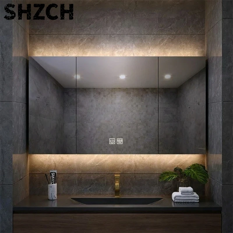 Современное утолщенное зеркало – обзор и цена Bathroom Cabinet Mirror