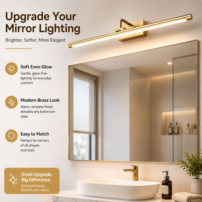 Винтажный светодиодный светиль – обзор и цена Bathroom Cabinet Mirror