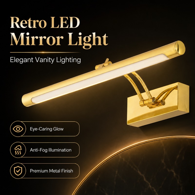 Винтажный светодиодный светиль – обзор и цена Bathroom Cabinet Mirror