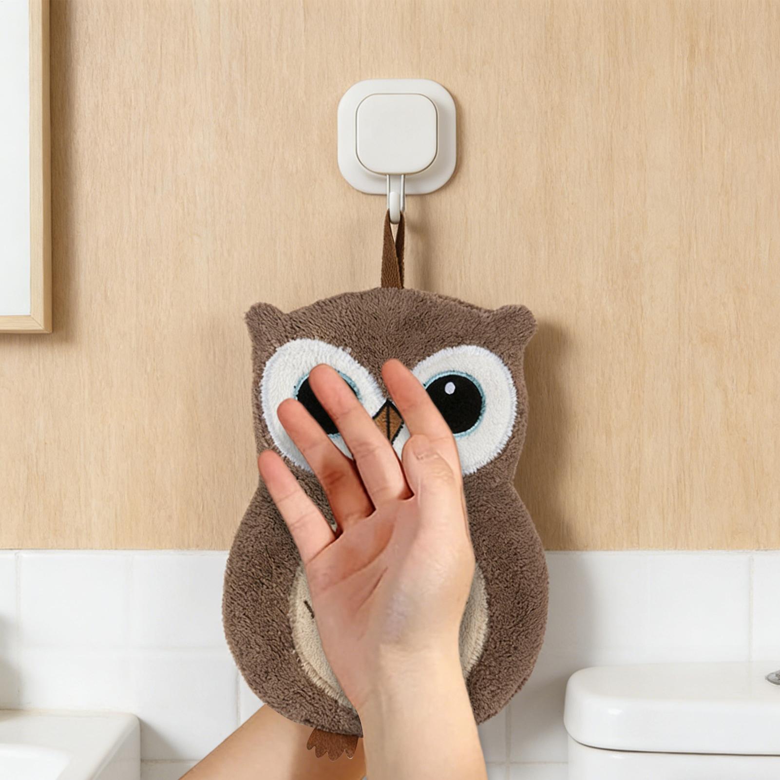 Полотенце для рук в форме совы – обзор и цена Home Bathroom Towels