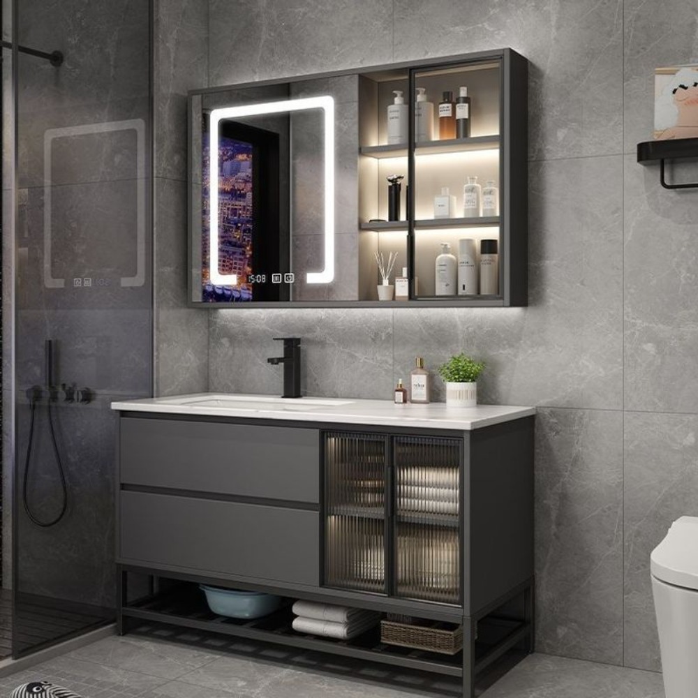 Элитный комплект мебели для ва – обзор и цена Bathroom Cabinet Mirror