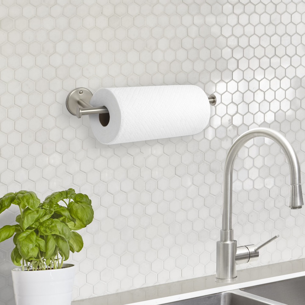 Металлический держатель для бу – обзор и цена Home Bathroom Towel Dispenser