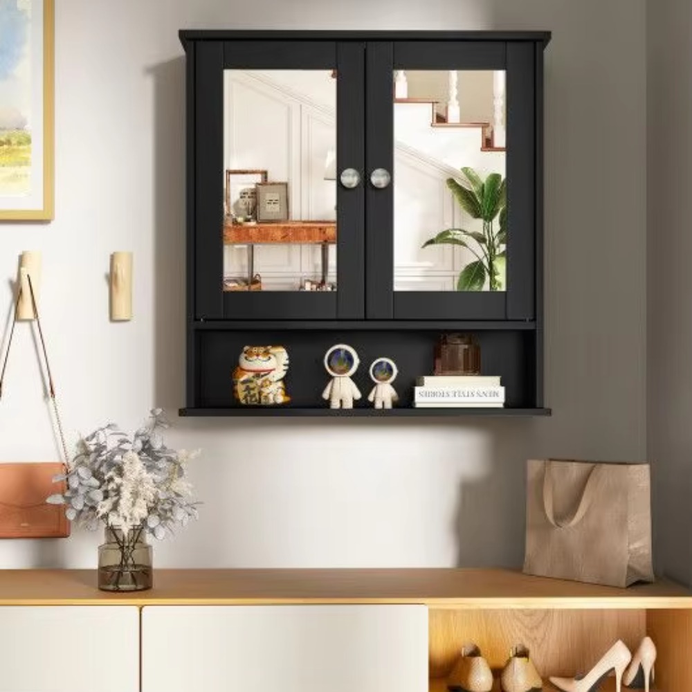 Настенный органайзер для ванно – обзор и цена Bathroom Cabinet Mirror