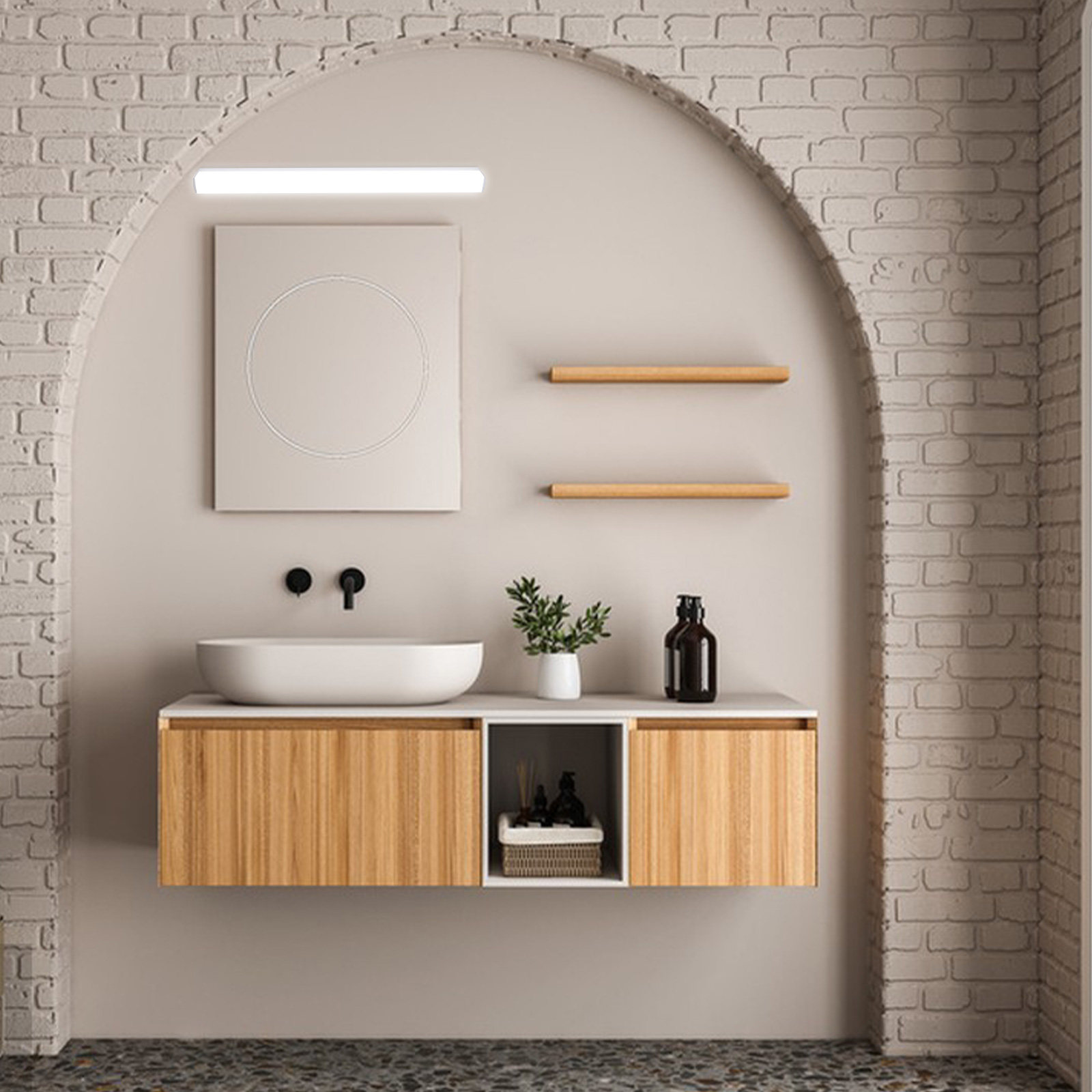 Светодиодные светильники для п – обзор и цена Bathroom Cabinet Mirror
